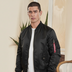 Kacob | Men's Zip Winter Bomber Jacket
