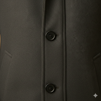 Kacob | Men's Zip Winter Pocket Longline Coat