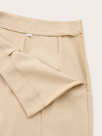 Kacob | Women's Belted Blazer & Wide Leg Trouser Co-Ord Set