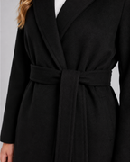 Kacob | Women's Belted Long Wrap Coat