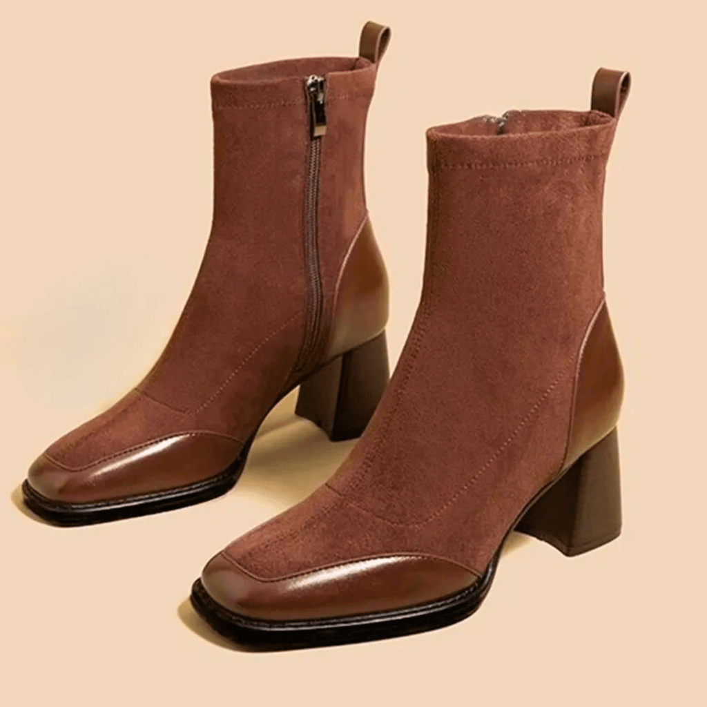 Kacob | Women's Block Heel Ankle Boots