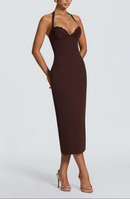 Kacob | Women's Bustier Midi Dress
