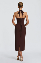 Kacob | Women's Bustier Midi Dress