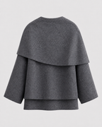 Kacob | Women's Cape Collar Scarf Coat