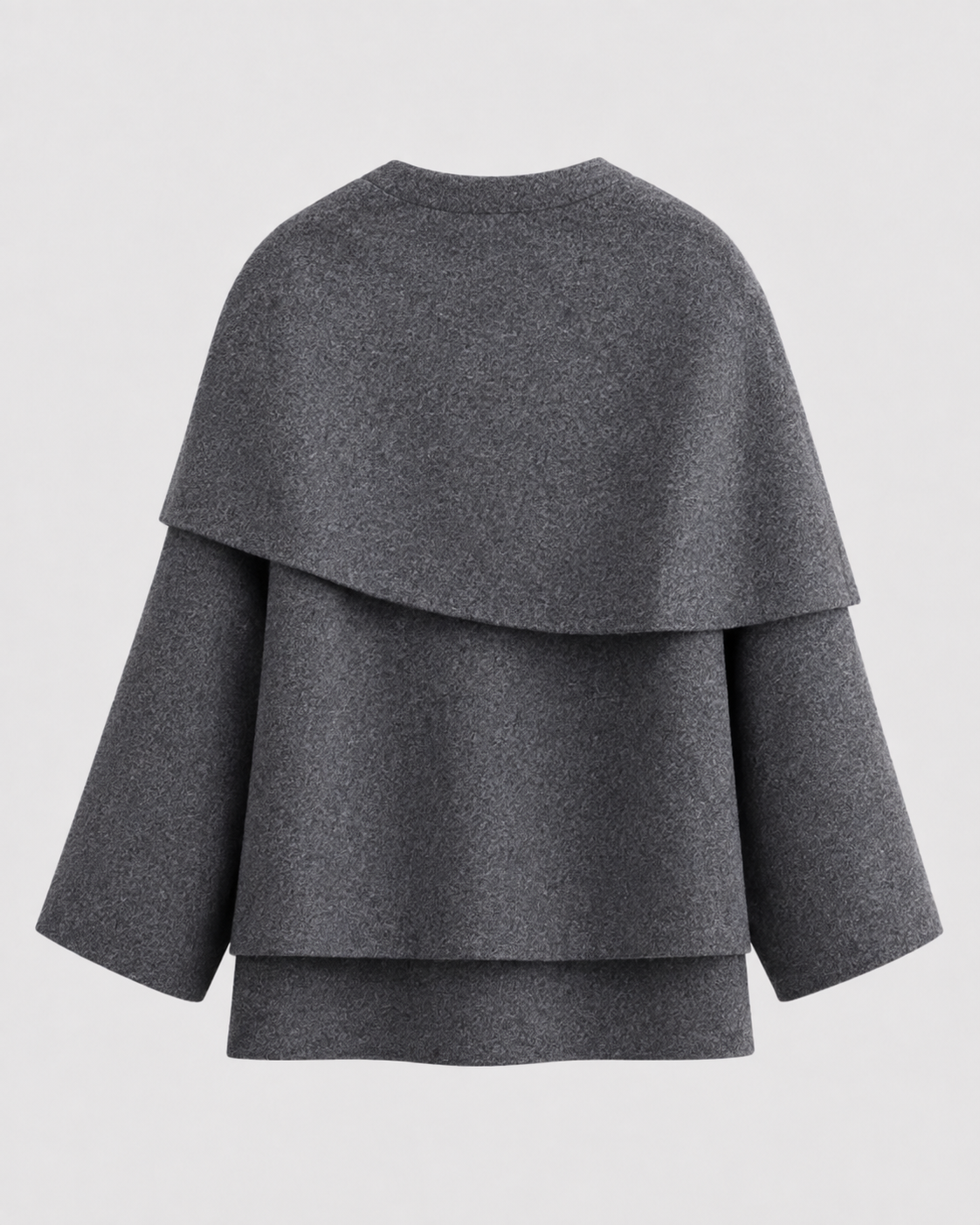 Kacob | Women's Cape Collar Scarf Coat