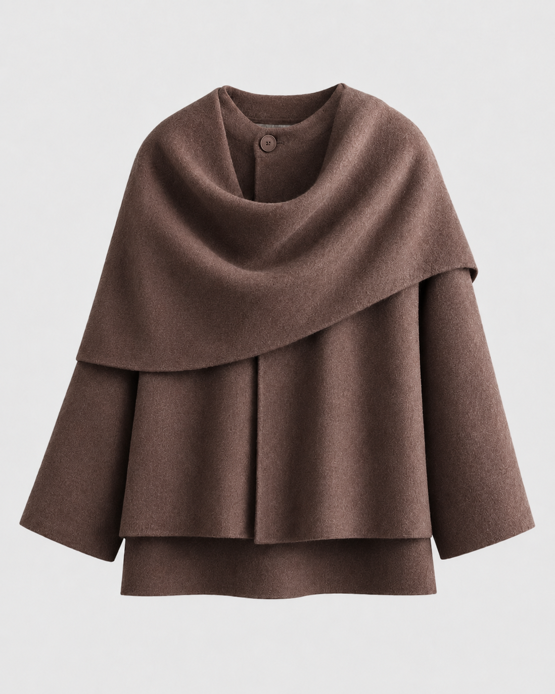 Kacob | Women's Cape Collar Scarf Coat