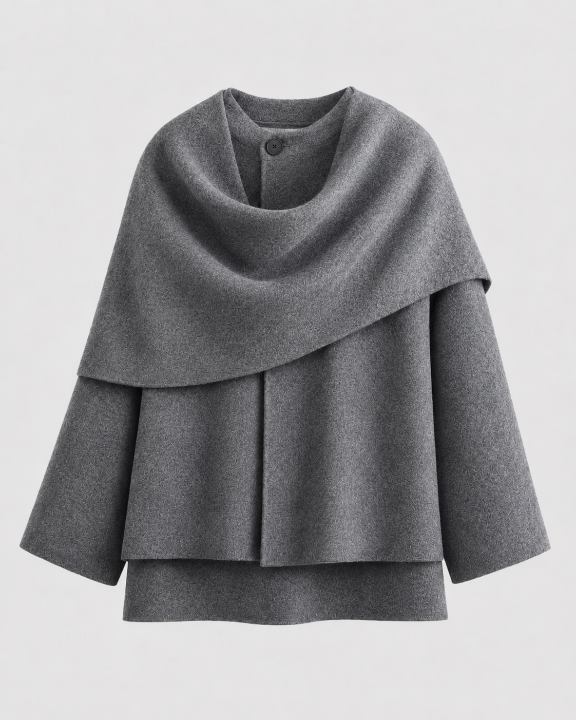 Kacob | Women's Cape Collar Scarf Coat