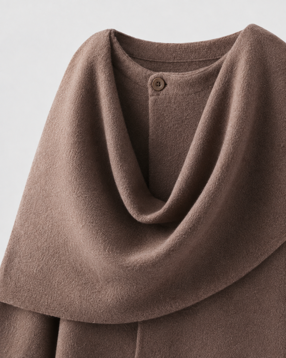Kacob | Women's Cape Collar Scarf Coat