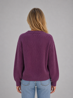 Kacob | Women's Chunky Ribbed Knit Button Front Cardigan