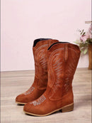 Kacob | Women's Classic Embroidered Western Boots
