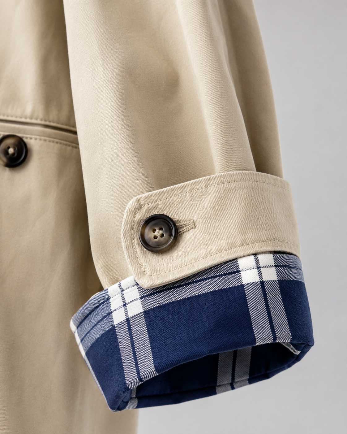Kacob | Women's Contrast Collar Barn Jacket