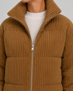 Kacob | Women's Corduroy Puffer Jacket