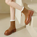 Kacob | Women's Cuffed Winter Ankle Boots
