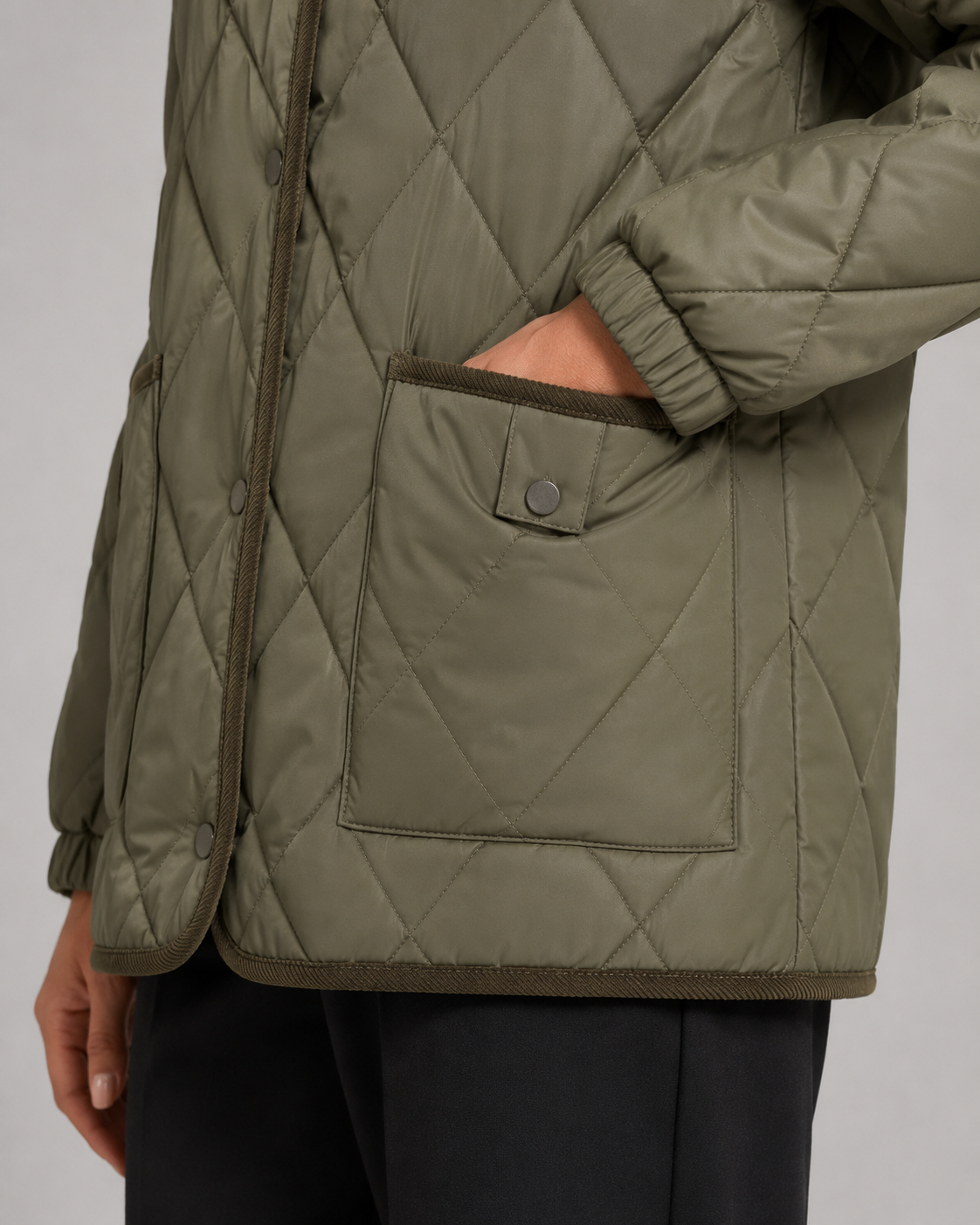 Kacob | Women's Diamond Quilted Jacket