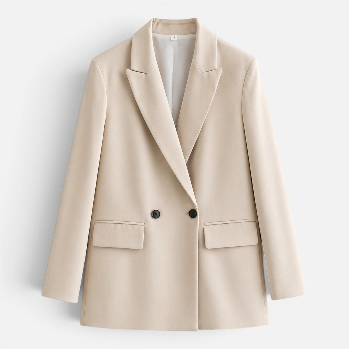 Kacob | Women's Double-Breasted Longline Blazer