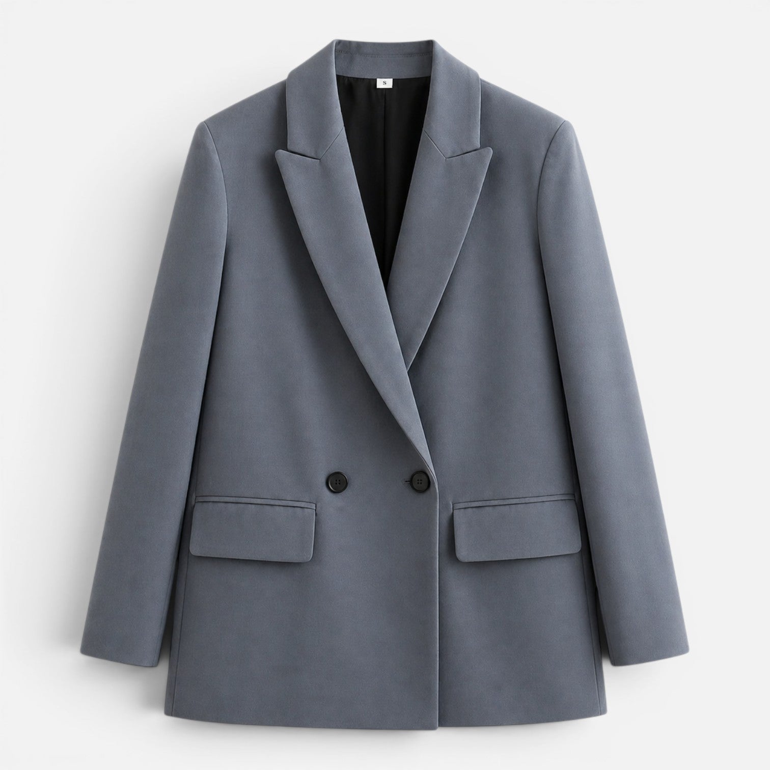Kacob | Women's Double-Breasted Longline Blazer