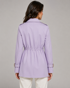 Kacob | Women's Drawstring Short Trench Coat