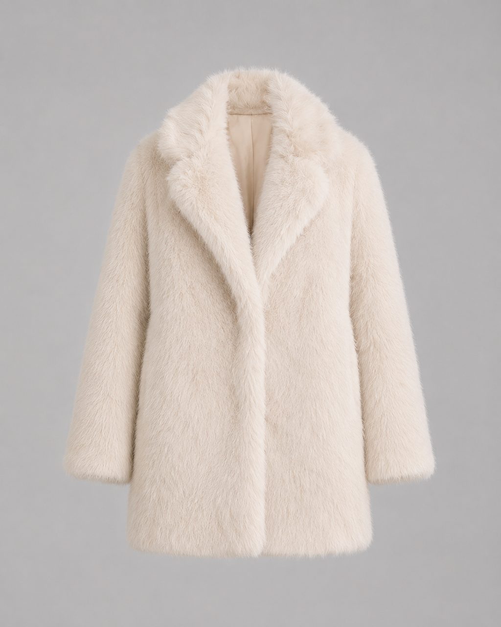 Kacob | Women's Faux Fur Shawl Collar Coat