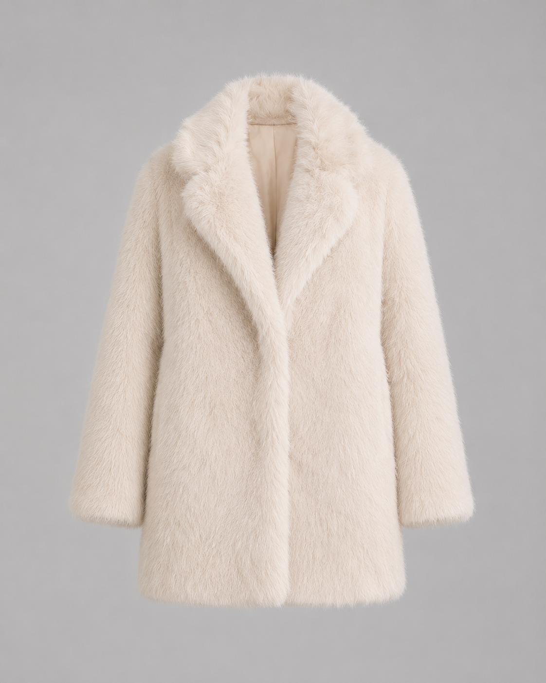 Kacob | Women's Faux Fur Shawl Collar Coat