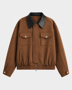 Kacob | Women's Faux Suede Barn Jacket