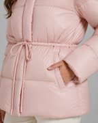 Kacob | Women's Fitted Drawstring Puffer Jacket