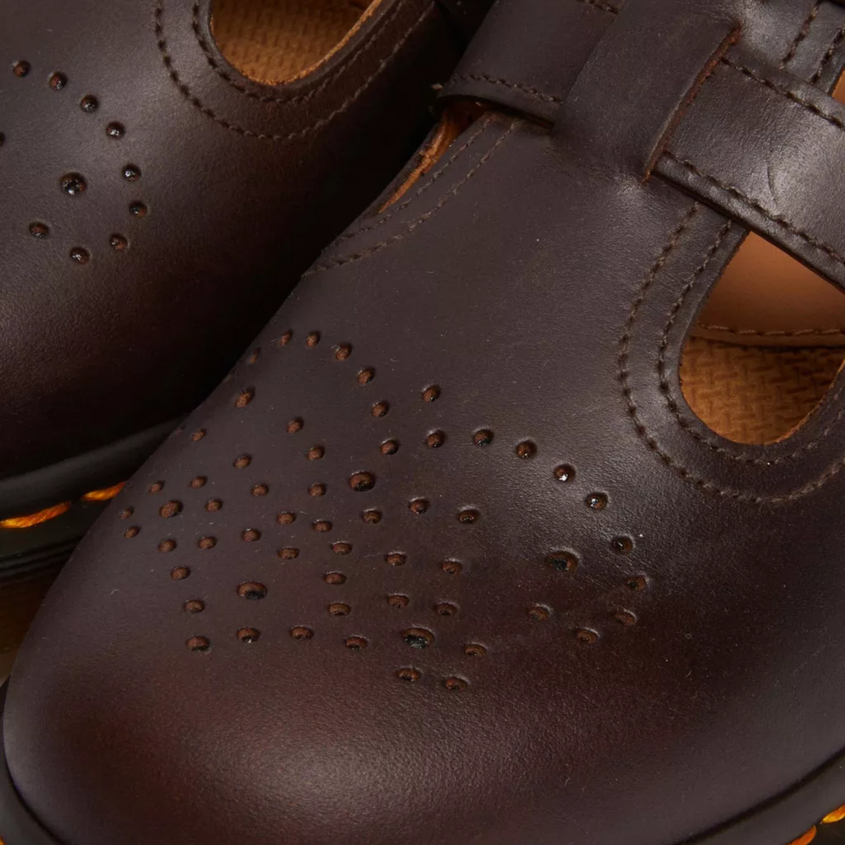 Women's Heart Perforated Double Strap Mary Jane Shoes
