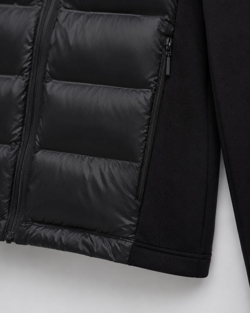 Kacob | Women's Hybrid Hooded Puffer Jacket