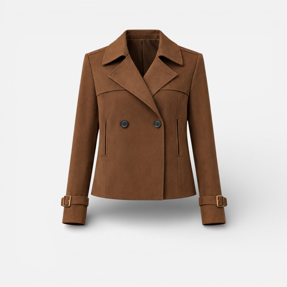 Kacob | Women's Lightweight Short Trench Jacket