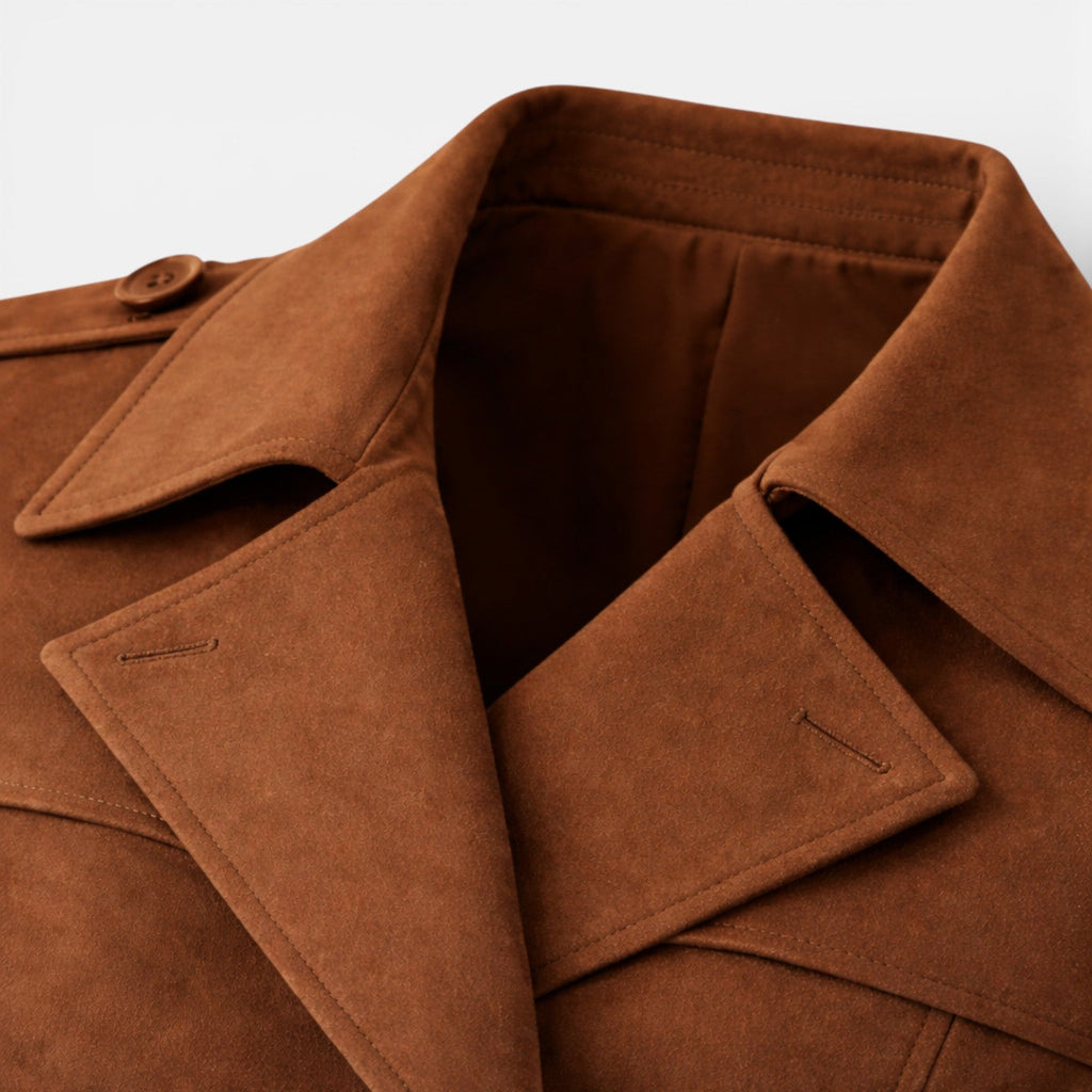 Kacob | Women's Lightweight Short Trench Jacket