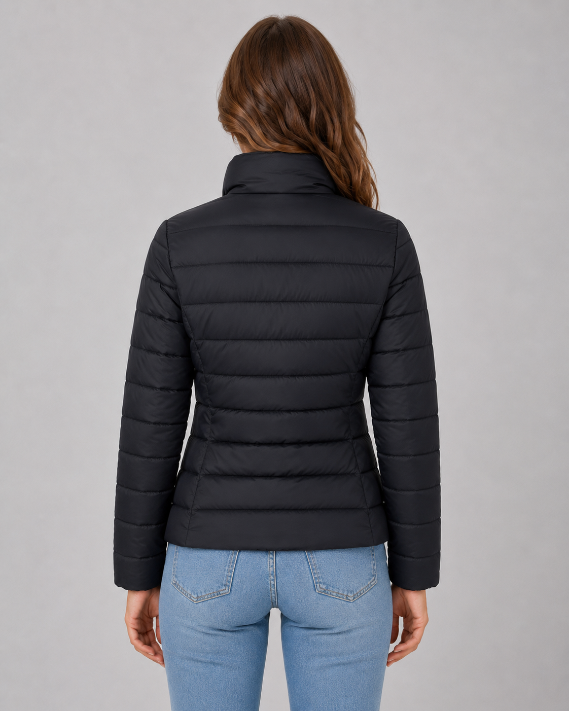 Kacob | Women's Lightweight Stand Collar Puffer Jacket