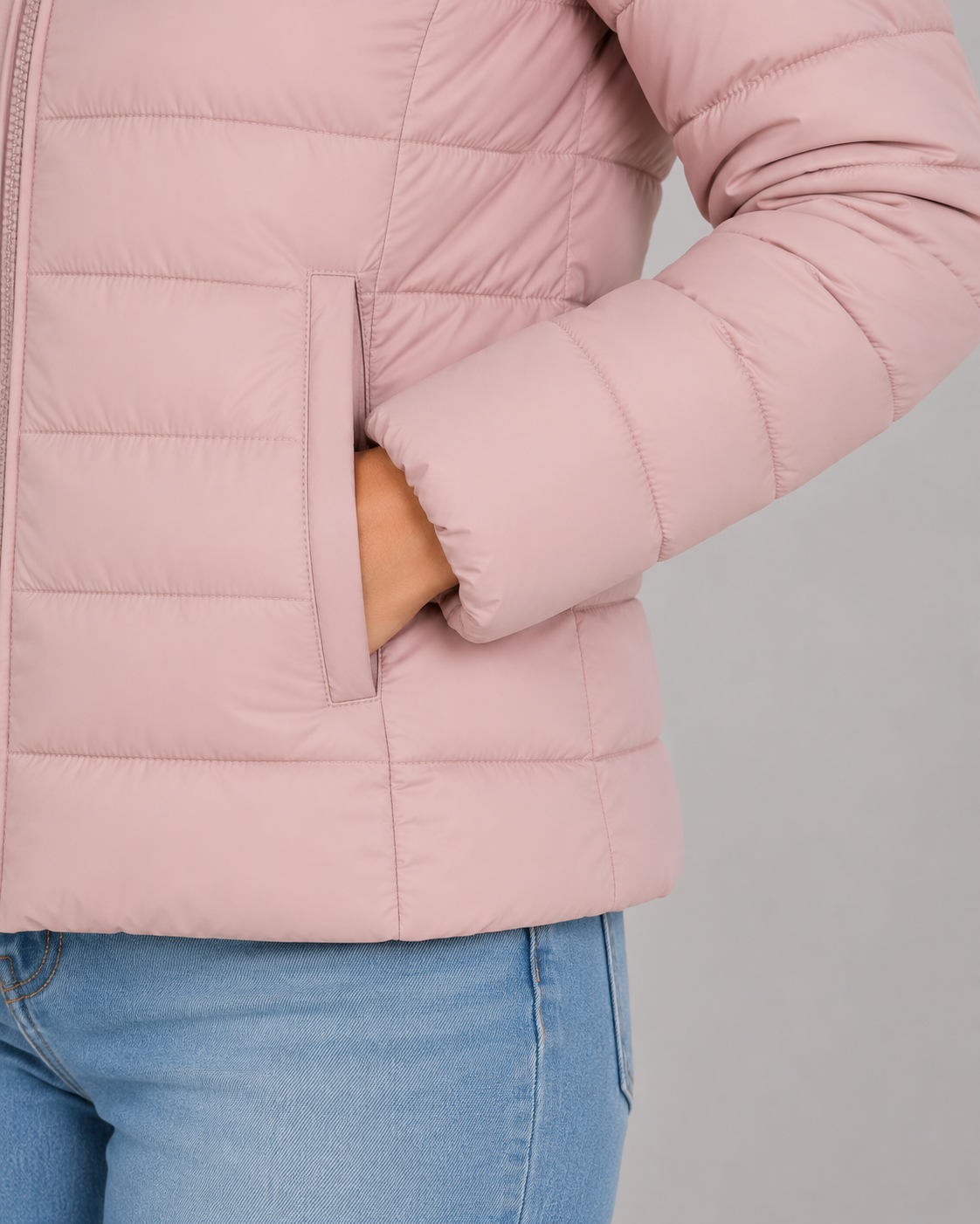 Kacob | Women's Lightweight Stand Collar Puffer Jacket