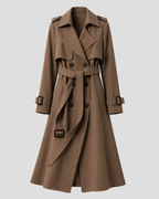 Kacob | Women's Long Belted Trench Coat