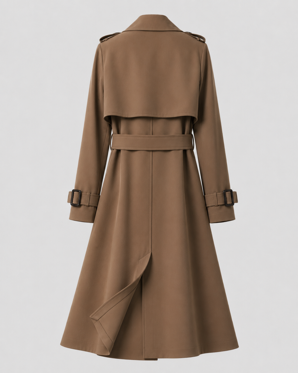 Kacob | Women's Long Belted Trench Coat