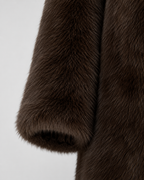 Kacob | Women's Longline Faux Fur Coat
