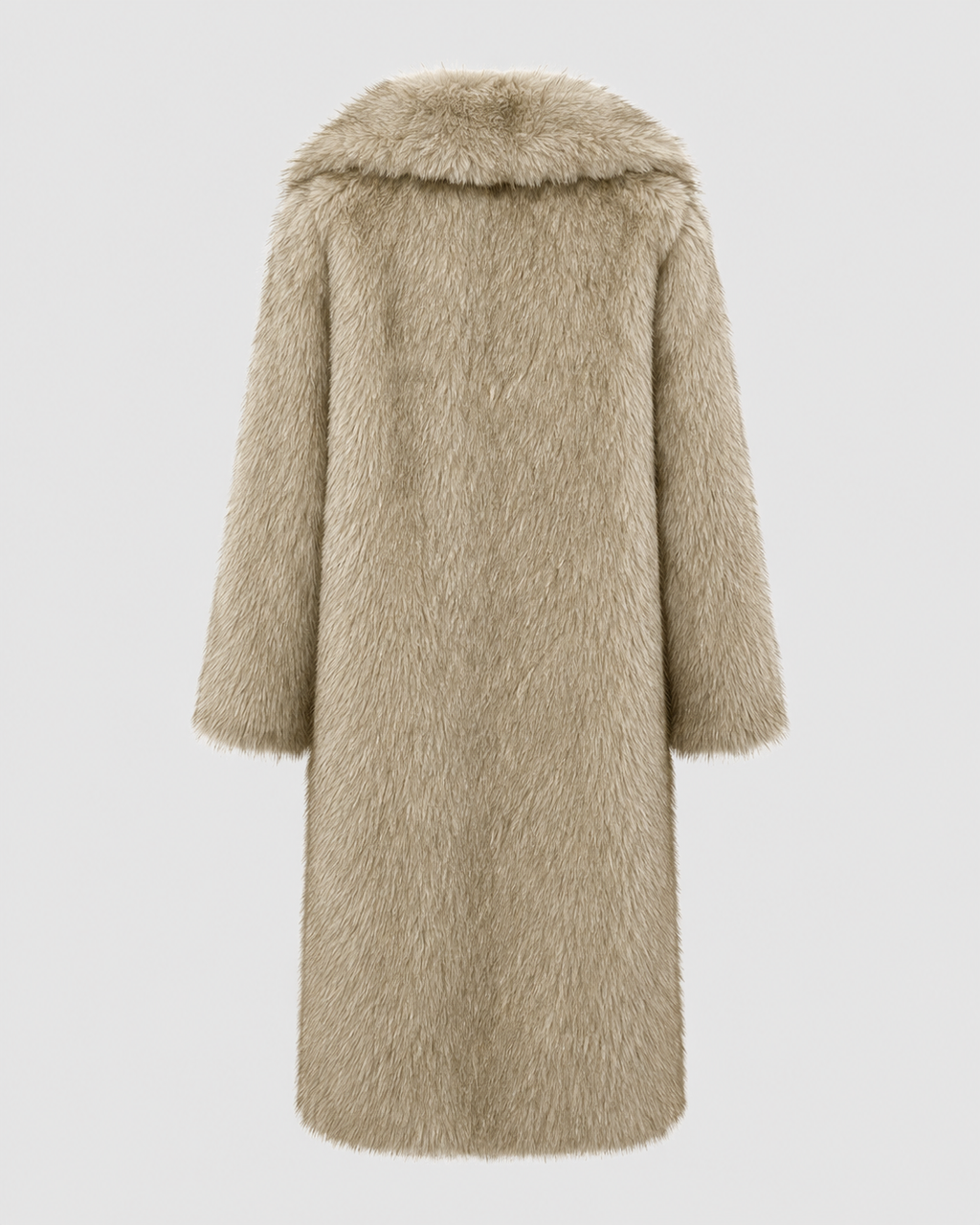 Kacob | Women's Longline Faux Fur Coat