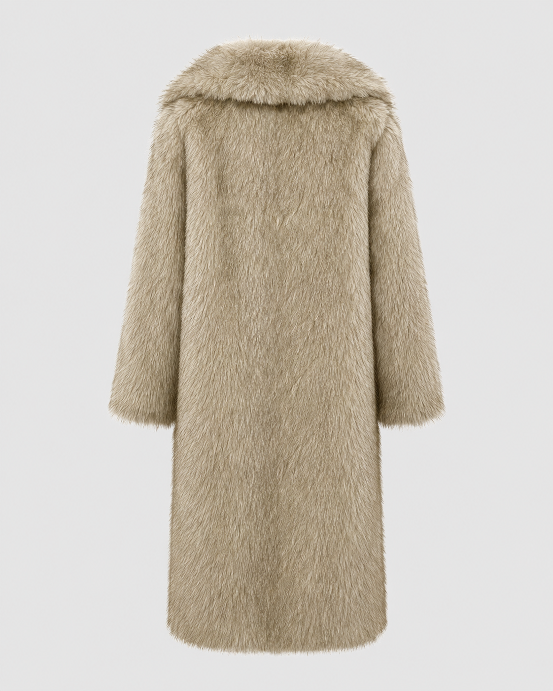 Kacob | Women's Longline Faux Fur Coat