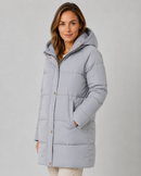 Kacob | Women's Longline Hooded Puffer Coat