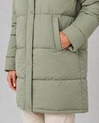 Kacob | Women's Longline Hooded Puffer Coat