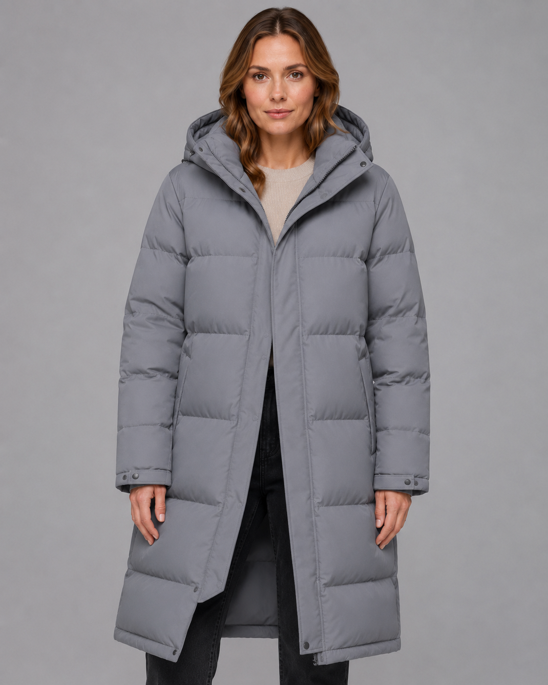 Kacob | Women's Longline Padded Winter Parka