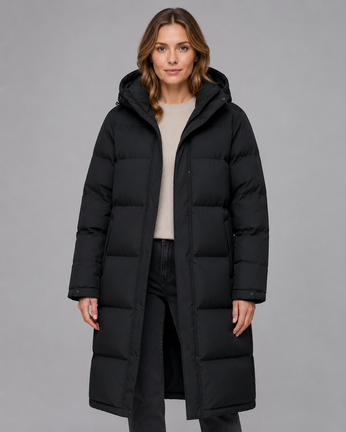 Kacob | Women's Longline Padded Winter Parka