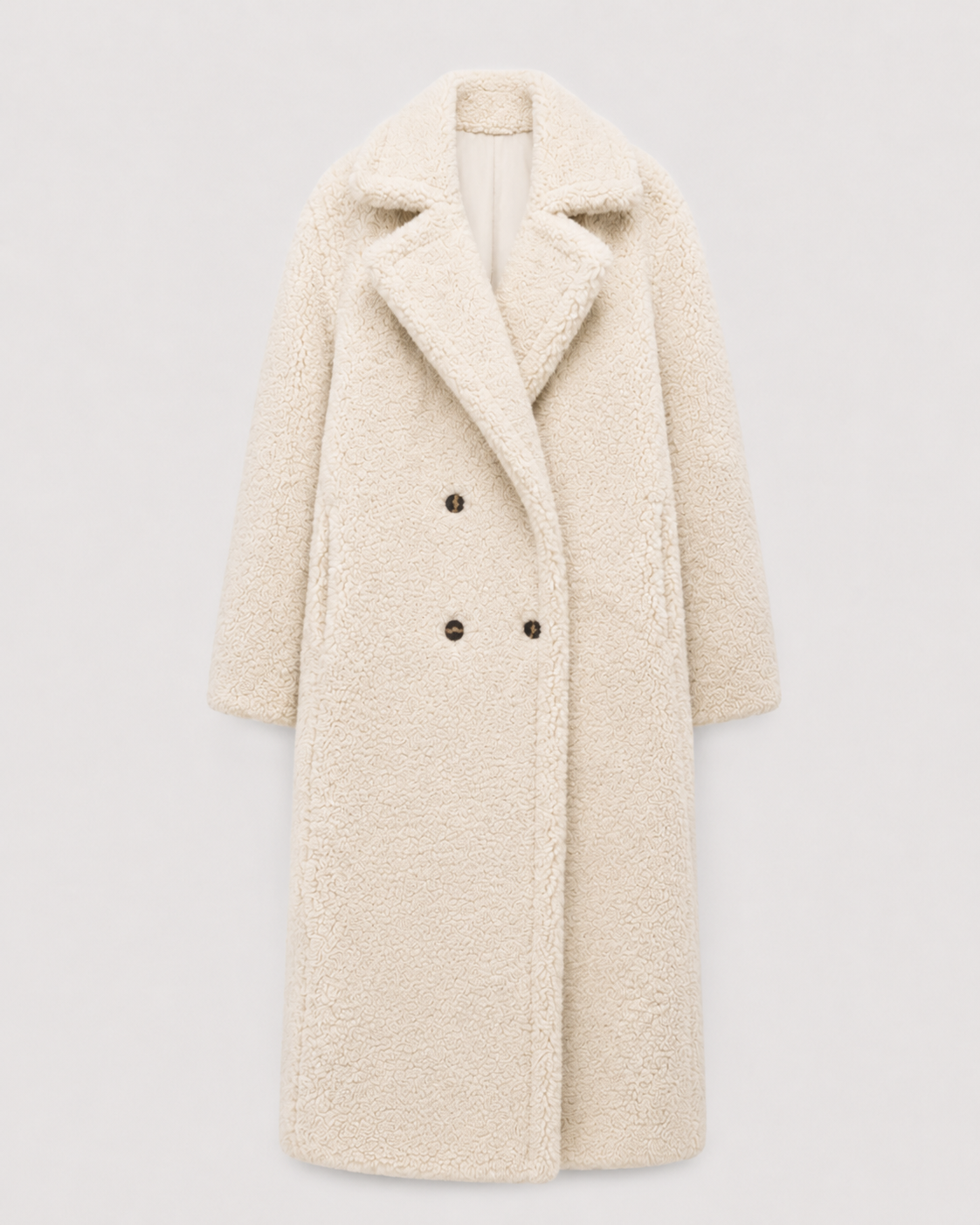 Kacob | Women's Longline Teddy Coat
