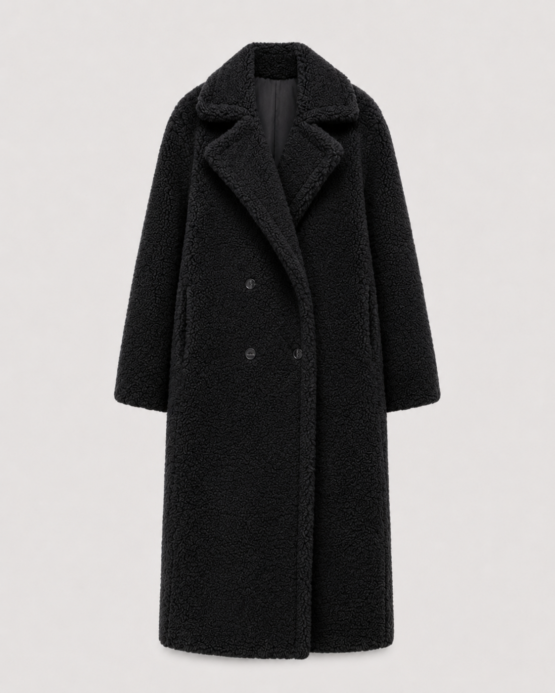 Kacob | Women's Longline Teddy Coat