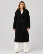 Kacob | Women's Longline Teddy Coat