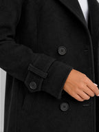 Kacob | Women's Longline Wool-Blend Coat