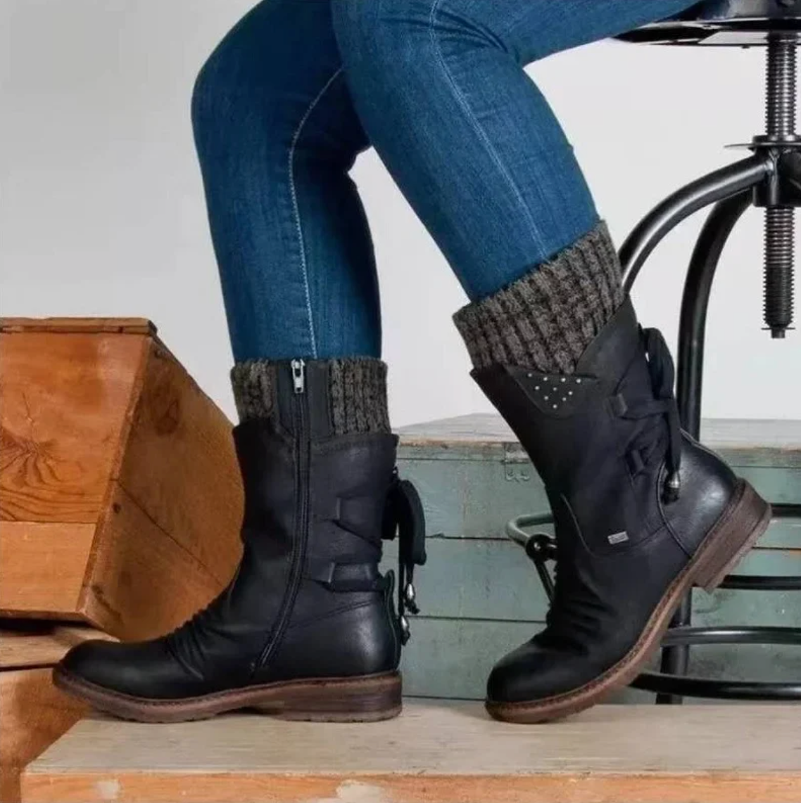 Kacob | Women's Mid Calf Winter Boots