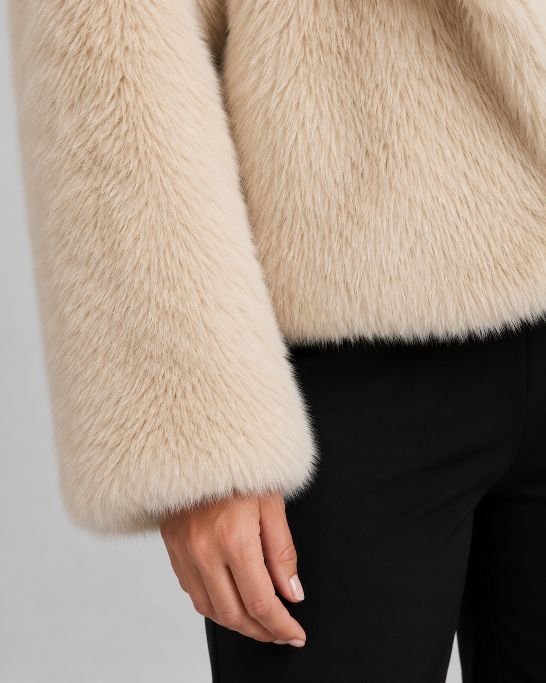Kacob | Women's Oversized Faux Fur Jacket