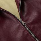 Kacob | Women's Oversized Faux Leather Jacket