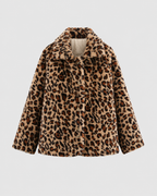 Kacob | Women's Reversible Leopard Print Quilted Jacket