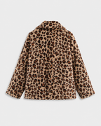 Kacob | Women's Reversible Leopard Print Quilted Jacket