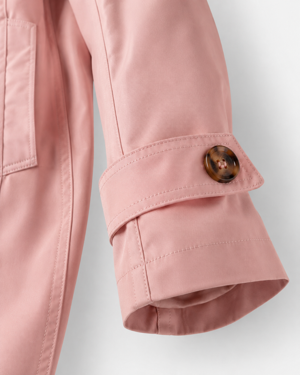Kacob | Women's Short Single-Breasted Trench Coat